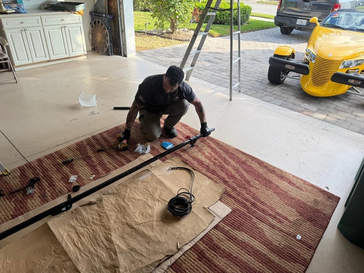 Off-Track Garage Door Repair work on a garage door